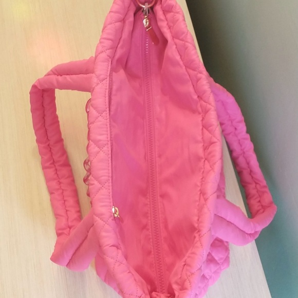 Mz Wallace Metro Delux Inspired Jill & Ally tote Hot Pink NWT - Picture 10 of 10